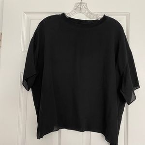 100% Silk Vince Boxy Tee